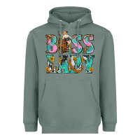 Sage Boss Lady Heavyweight Hoodie - BundleAndBundleShop