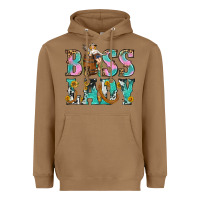 Toasted Coconut Boss Lady Heavyweight Hoodie - BundleAndBundleShop