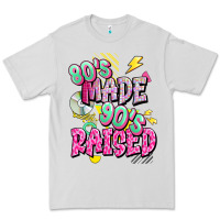 Dove Grey 80s made 90s raised Premium Tee - texasbilliewilder