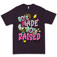 Plum 80s made 90s raised Premium Tee - texasbilliewilder