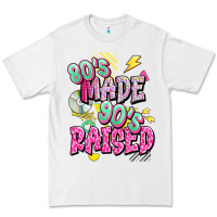 White 80s made 90s raised Premium Tee - texasbilliewilder