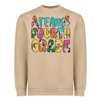 Mushroom team fourth grade Heavyweight Sweatshirt - JahusDesignShop