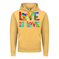 Vintage Mustard love is love Vintage Hoodie - HRA Design Shop