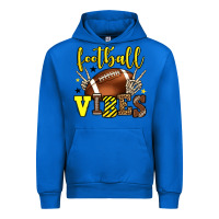 Cobalt Football vibes yellow and black team color Urban Hoodie - HowdyJamesFarm