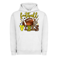 Pigment Lunar Rock Football vibes yellow and black team color Urban Hoodie - HowdyJamesFarm