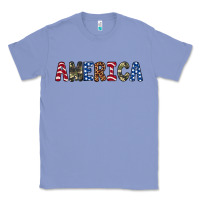 Colony Blue america 4th of july Classic Tee - Artiststas