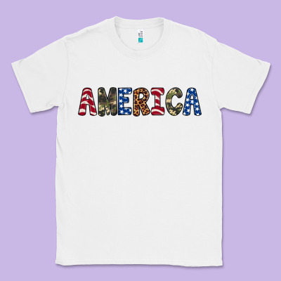 America 4th Of July Classic Tee Designed By Artiststas