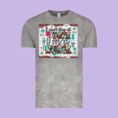 I Can’t Stay At Home I’m A Nurse Vintage Tee Designed By Jahusdesignshop
