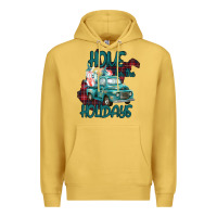 Antique Gold Christmas Home For The Holidays Premium Hoodie - Bettercallsaul
