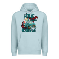 Blue Mist Christmas Home For The Holidays Premium Hoodie - Bettercallsaul