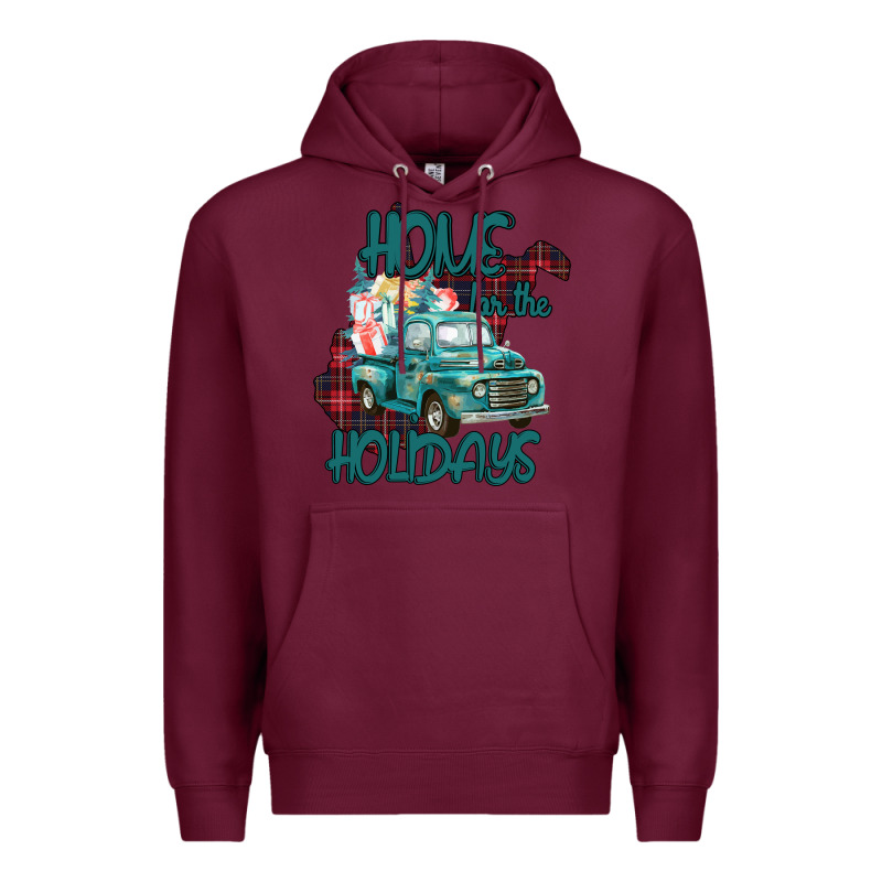 Christmas Home For The Holidays Premium Hoodie by Bettercallsaul | Teevron