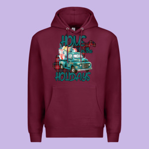 Christmas Home For The Holidays Premium Hoodie Designed By Bettercallsaul