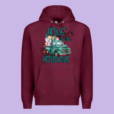 Christmas Home For The Holidays Premium Hoodie Designed By Bettercallsaul