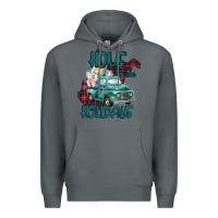 Rock Christmas Home For The Holidays Premium Hoodie - Bettercallsaul