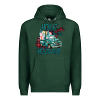 Sports Green Christmas Home For The Holidays Premium Hoodie - Bettercallsaul