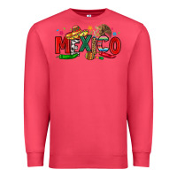 Cardinal colorful mexico collage Premium Sweatshirt - LillyAllenDesigns