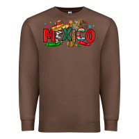 Chestnut colorful mexico collage Premium Sweatshirt - LillyAllenDesigns