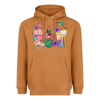 School Girl Coffee Cup Bbs Heavyweight Hoodie | Teevron
