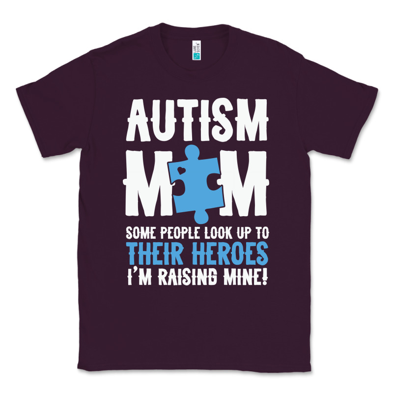 Lil Autism Mom Classic Tee by CowhideDigitalArt | Teevron