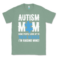Sage lil autism mom Classic Tee - CowhideDigitalArt