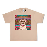Burro shih tzu floral tumbler Urban Heavy Tee - JahusDesignShop
