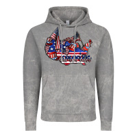 Cloud Rock america Vintage Hoodie - CowhideDigitalArt
