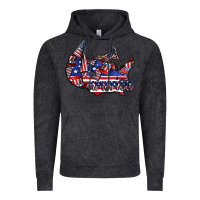 Vintage Black america Vintage Hoodie - CowhideDigitalArt