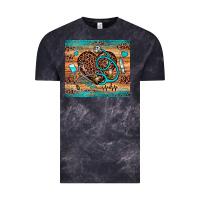 Cloud Black nurse leopard heart Vintage Tee - JahusDesignShop
