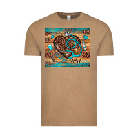 Vintage Coffee nurse leopard heart Vintage Tee - JahusDesignShop