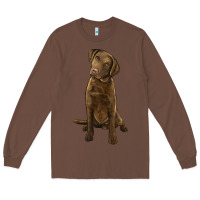 Chestnut chesapeake bay retriever Long Sleeve Tee - LillyAllenDesigns