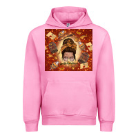 Fuchsia Pink wizard head mom Urban Hoodie - TumblerDesignByShophia