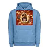 Pigment Pebble Blue wizard head mom Urban Hoodie - TumblerDesignByShophia