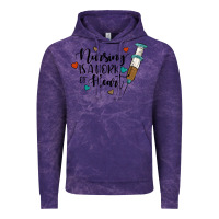 Cloud Purple nursing i̇s a work of heart Vintage Hoodie - JahusDesignShop