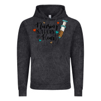 Vintage Black nursing i̇s a work of heart Vintage Hoodie - JahusDesignShop