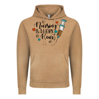 Vintage Camel nursing i̇s a work of heart Vintage Hoodie - JahusDesignShop