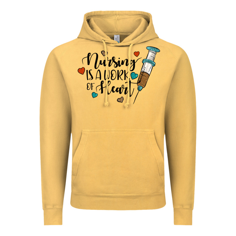 Nursing İs A Work Of Heart Vintage Hoodie by JahusDesignShop | Teevron