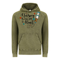 Vintage Olive nursing i̇s a work of heart Vintage Hoodie - JahusDesignShop