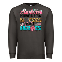 Smoke caregiver because nurses need heroes Premium Sweatshirt - LillyAllenDesigns