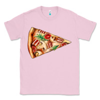Bubblegum Pink pizza slice Classic Tee - AdoDesignShop