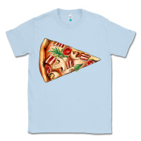 Dusty Blue pizza slice Classic Tee - AdoDesignShop