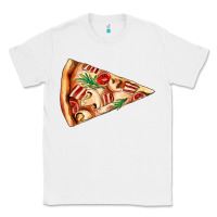 White pizza slice Classic Tee - AdoDesignShop