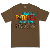 Cacao i had my patience tested i'm negative Premium Tee - Zillion Design Studio