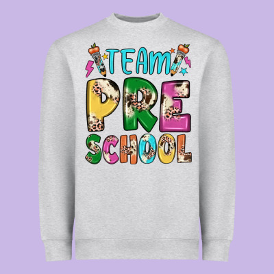 Team Preschool Heavyweight Sweatshirt Designed By Jahusdesignshop