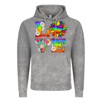 Cloud Rock love and sunflower Vintage Hoodie - HRA Design Shop