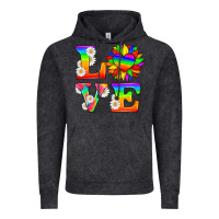 Vintage Black love and sunflower Vintage Hoodie - HRA Design Shop