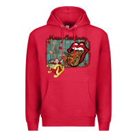 Cardinal Merry Christmas Lips Santa Premium Hoodie - Bettercallsaul