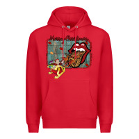 Red Merry Christmas Lips Santa Premium Hoodie - Bettercallsaul