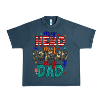 Midnight Navy my hero my friend my dad Urban Heavy Tee - JahusDesignShop