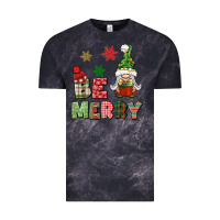 Cloud Black be merry Vintage Tee - BundleAndBundleShop