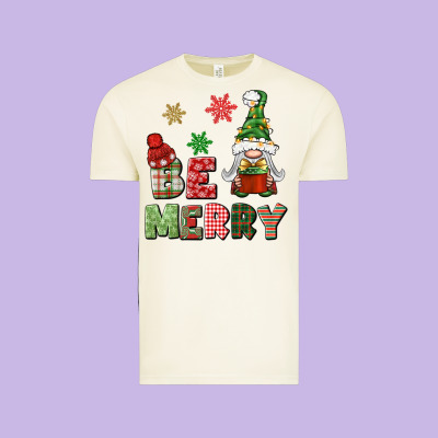 Be Merry Vintage Tee Designed By Bundleandbundleshop